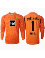 Moške Nogometnih dresov Borussia Dortmund Gregor Kobel #1 Vratar Tretji 2024-25 Dolgi rokavi